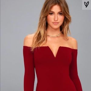 Off the Shoulder Bodycon Dress